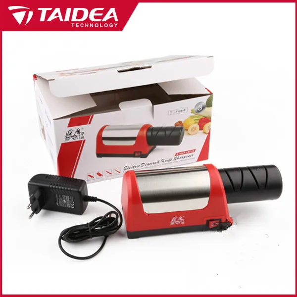 TAIDEA Top Level T1031D Electric Diamond Steel Sharpener With 2 Slot For Kitchen Ceramic Knife h5