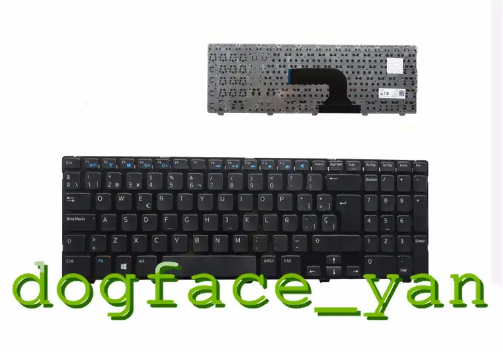 Spain Keyboard New For Dell Inspiron 15 3521 3531 3537 5521 5537 Laptop Black Keyboard Sp Keyboard For Dell Laptop Keyboarddell Inspiron 3521 Keyboard Aliexpress