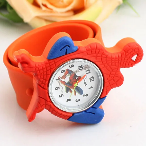 Wholesale 2022 Children's Clock Student Children Boy Spider Man Watches Kids Silicone Cartoon Watch Relogio Masculino Kids Watch