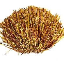 SZ-LGFM-Party Costume Sports Cheerleader Party Favors Flower Ball Pom Poms Hot New Gold