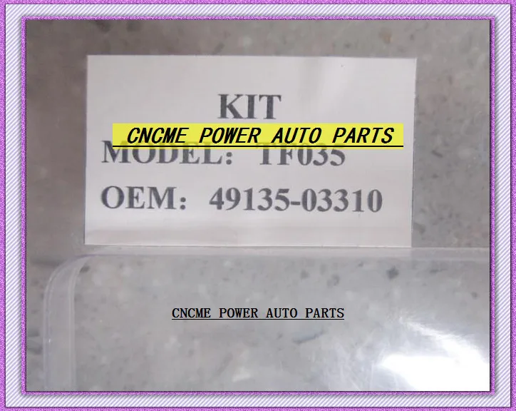TURBO Repair Kit rebuild TF035-12T-4 49135-03310 49135-03130 Turbocharger For Mitsubishi Pajero II shogun intercooled 4M40 Mighty Truck 2.8L 125HP (1)