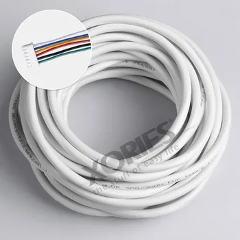 

HOMSECUR 6 Core 15m 0.3mm² Standard Flexible Copper Cable For Video Door Intercom System