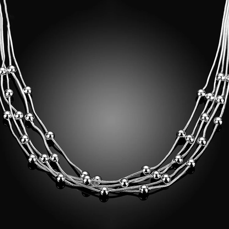 

M044 Fashion Metal Necklace Baby Teetining Necklace