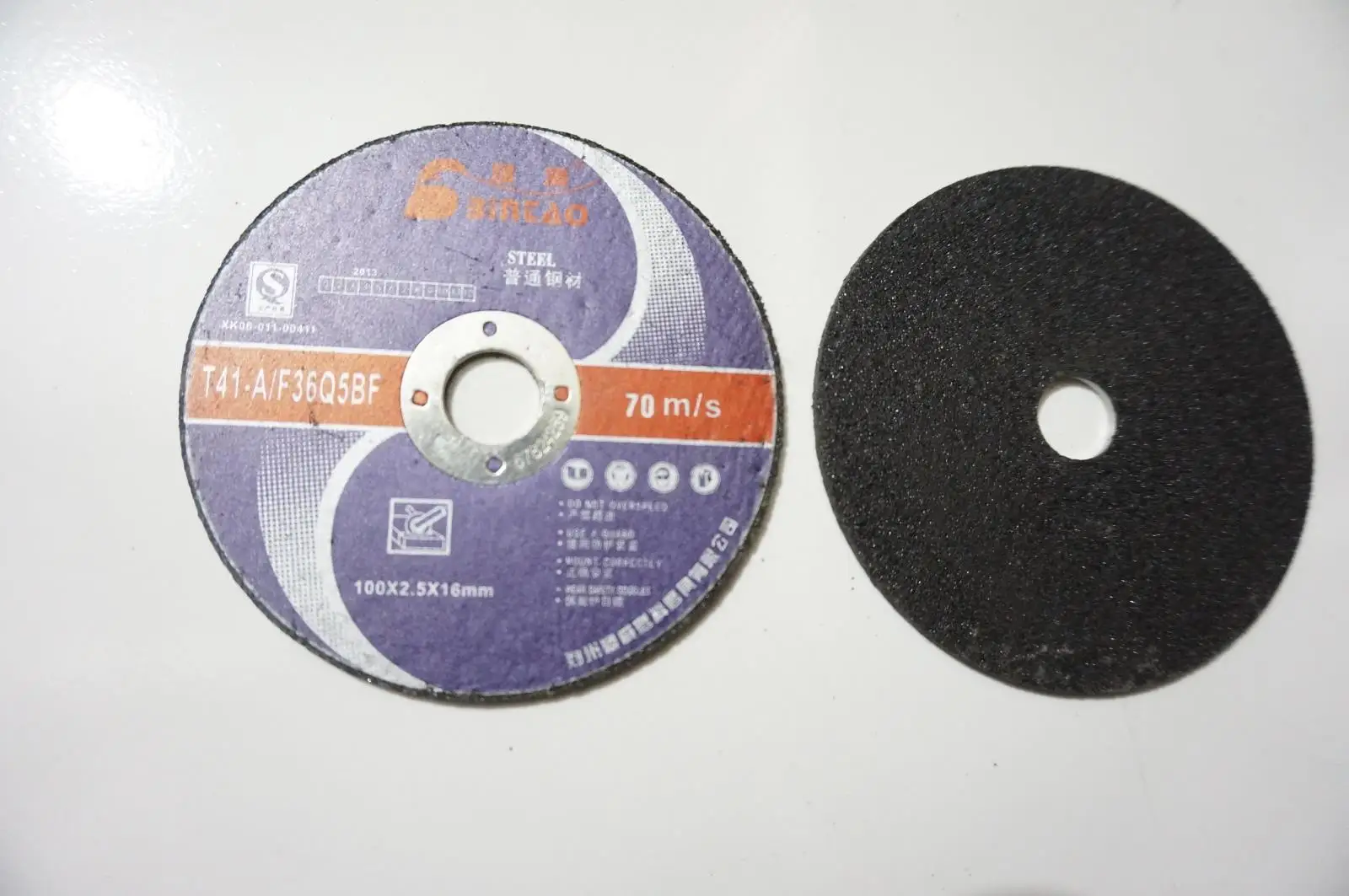 100 grinding wheel slice cutting steel bar stainless piece 125 angle