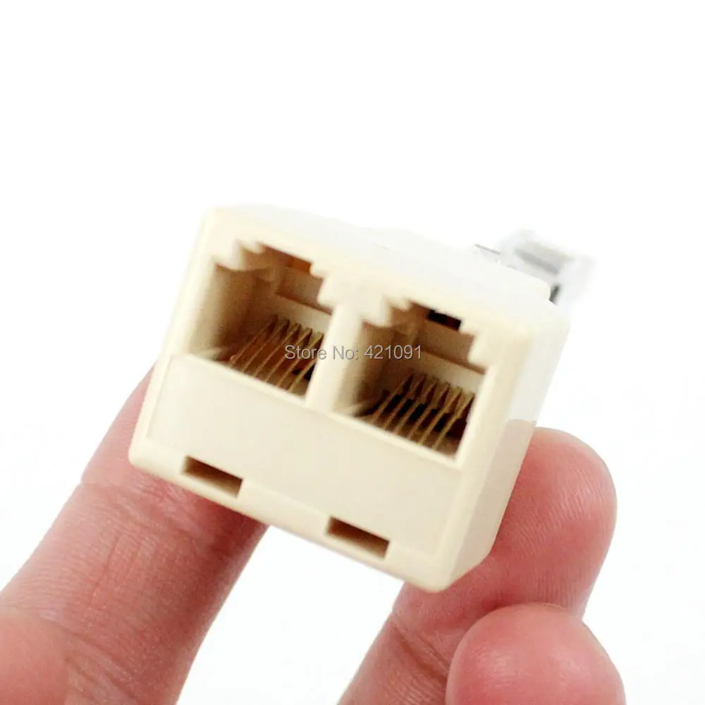 Hand Microphone 1 to 2 Splitter  6_0384