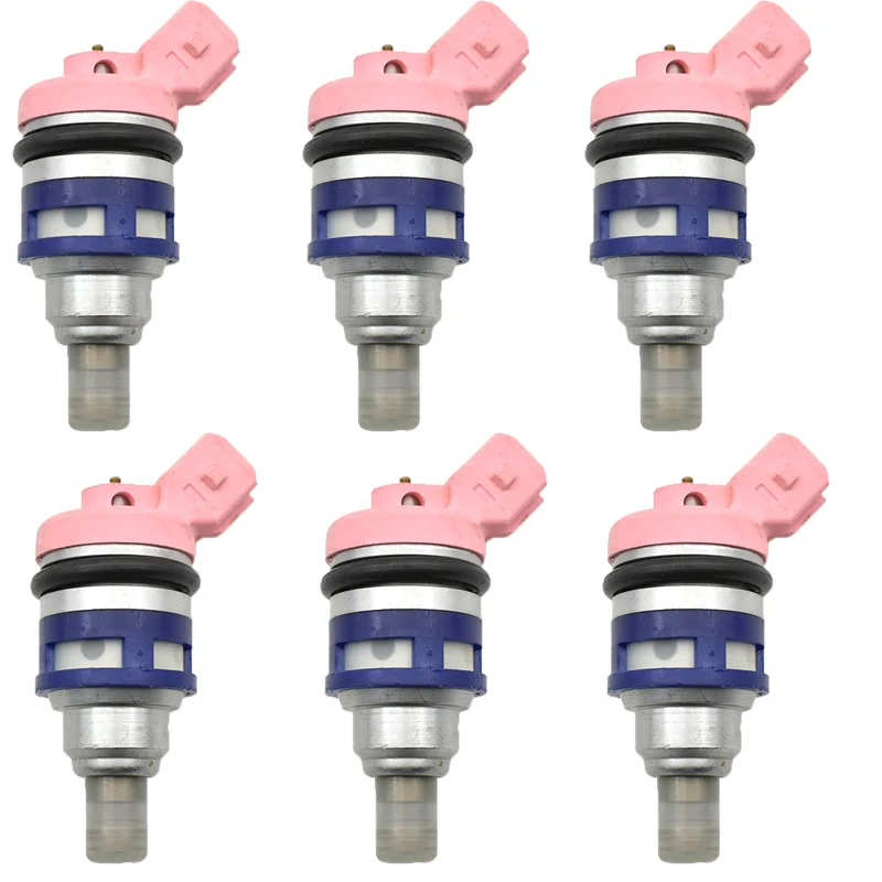 

6pc/lot Fuel Injectors 1660085E06 1660021V02 1660085E01 For Nissan Maxima II (J30) 3.0 i Saloon 1988-1994