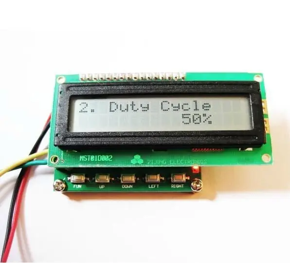 Pulse Signal Generator 1Hz 100KHz PWM Module Servo Signal Duty Cycle