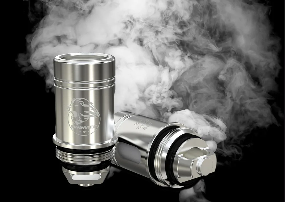 5PCS Original Wismec WS01 Triple 0.2ohm Head Coil Evaporator For E Cig Wismec Sinuous P80 ELABO mini tank Atomizer 03