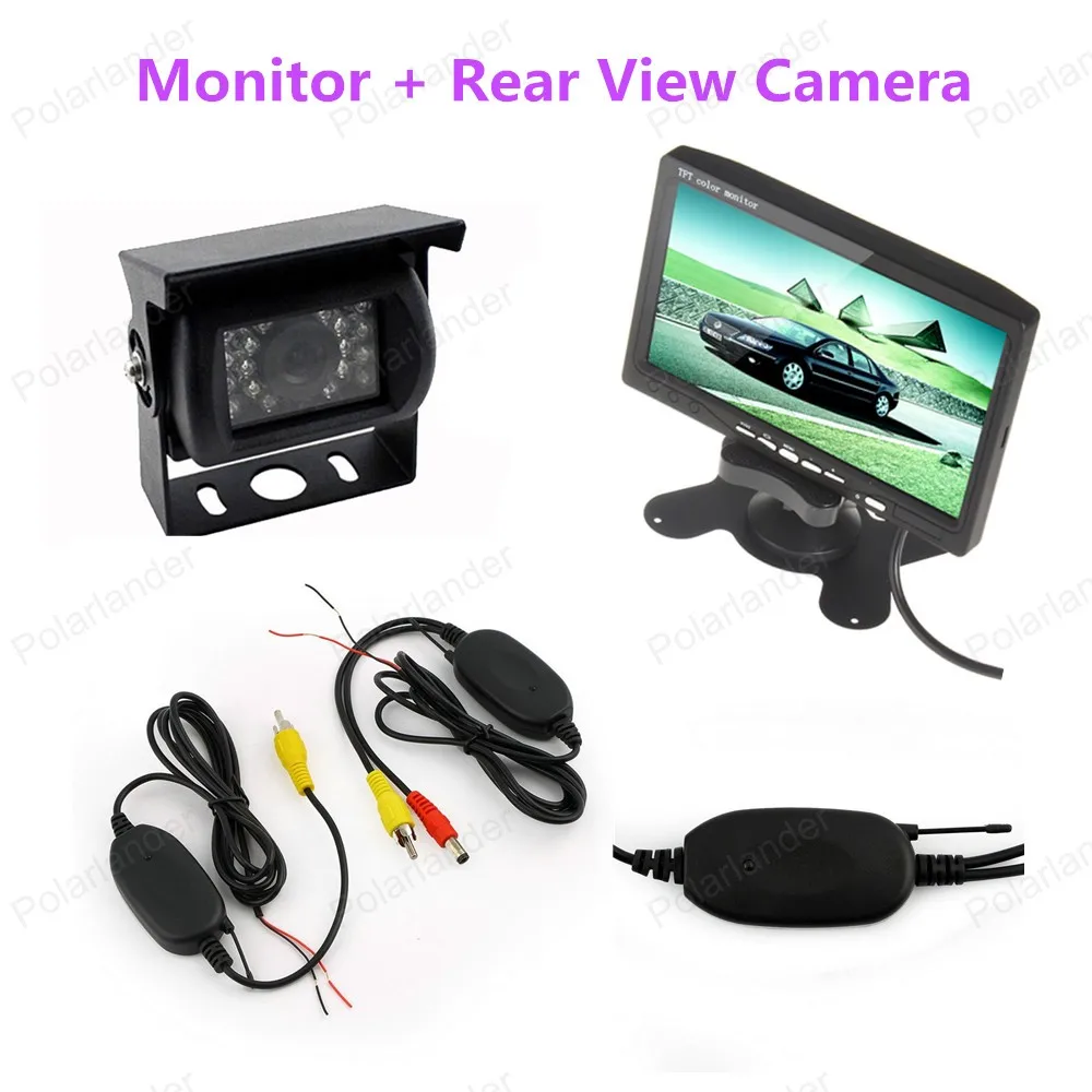 7 inch 480x234 Resolution TFT LCD Mirror Car Parking Rear View Monitor