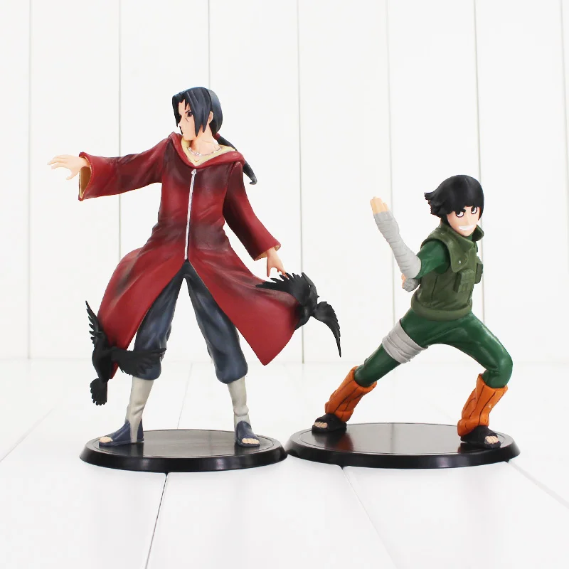 7 5 Anime Naruto Uchiha Itachi Rock Lee 2pcs Set The 17th PVC Action Figure Collection