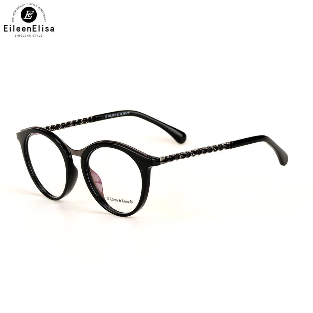 Brillengestell Klassische Marke Designer c5 Brillen Frauen Linse Ee Klare c2 Acetat c4 C1 c6 Neueste Gläser Retrobrille Rahmen c3 IXwqT15z