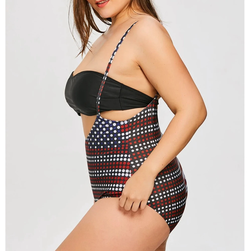 Plus size swimsuit women4