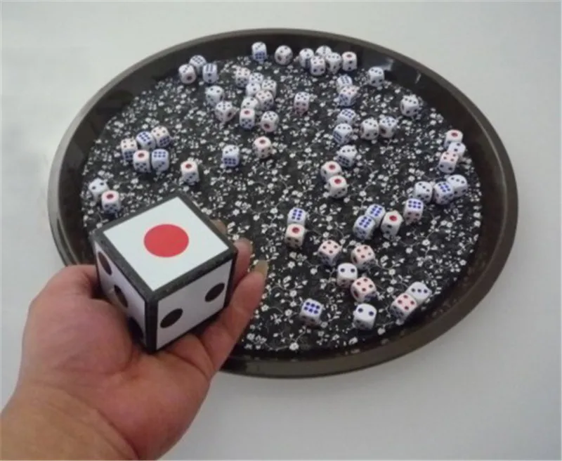 Super Dice Bomb Stage Crash Dice Large Mentalism Magic Tricks amazing