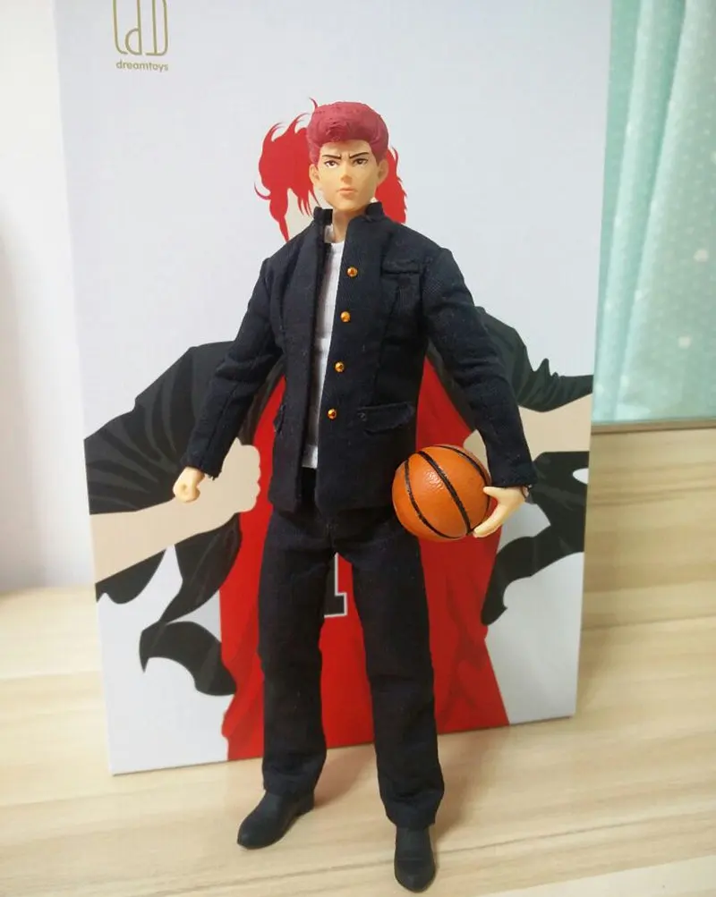 

DT DreamToys 6 inch action figure anime Slam Dunk Hanamichi Sakuragi model mufti version ND018