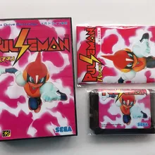 MD Game: Pulseman(японская версия! Коробка+ инструкция+ картридж