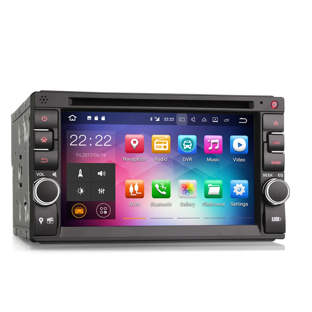 Doppel din android7.1 Авто Радио автомобиля для Nissan dab + GPS Bluetooth WiFi DVB T2 OBD Navi CD|car radio|din dinautoradio