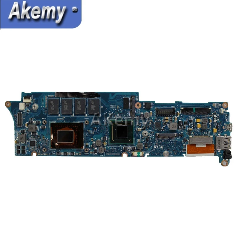 Akemy UX21E مع i3-2367 وحدة المعالجة المركزية 4 جيجابايت RAM اللوحة ل ASUS UX21 UX21E اللوحة المحمول 60-N93MB2B00 100% اختبار العامل
