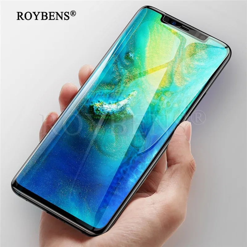 5D изогнутое закаленное стекло для huawei mate 20 Pro 9H полное покрытие Защита экрана Lite