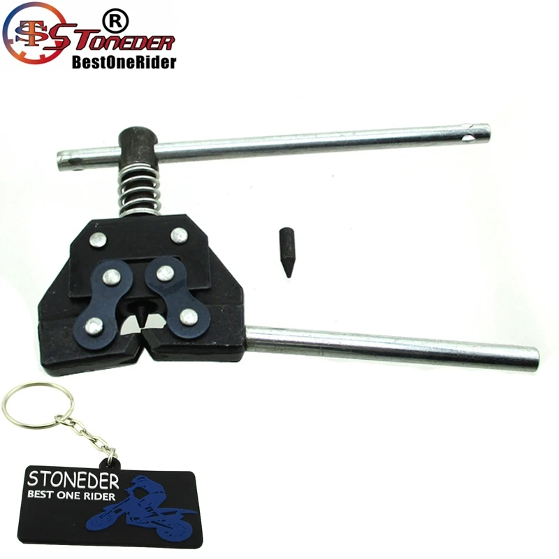 

STONEDER Standard Roller Chain Breaker Cutter Tool For Splitter #25 - #60 35 40 41 50 420 415 415H Pitch Go Kart Minibike