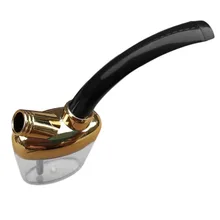 Potable Shisha Pot Творческий водопровод мундштук для сигарет с фильтром двойной курительный кальян здоровье фильтр водопровод кальян аксессуары