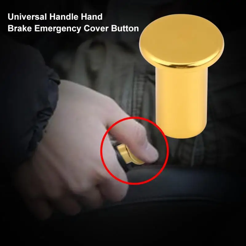 

Handle Hand Brake Emergency Cover Button for Car Racing Hand Brake Button Car Styling Universal
