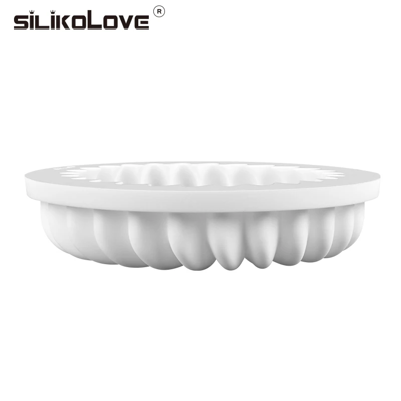 Силиконовая Круглая силиконовая форма для тортов SILIKOLOVE спиральные формы выпечки