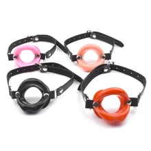 BDSM Bondage Blow Job Mouth Gag Ball Oral Sex Fetish Bondage Harness Erotic Sex Adult SM Toy For Couple Valentine’s Day gift #