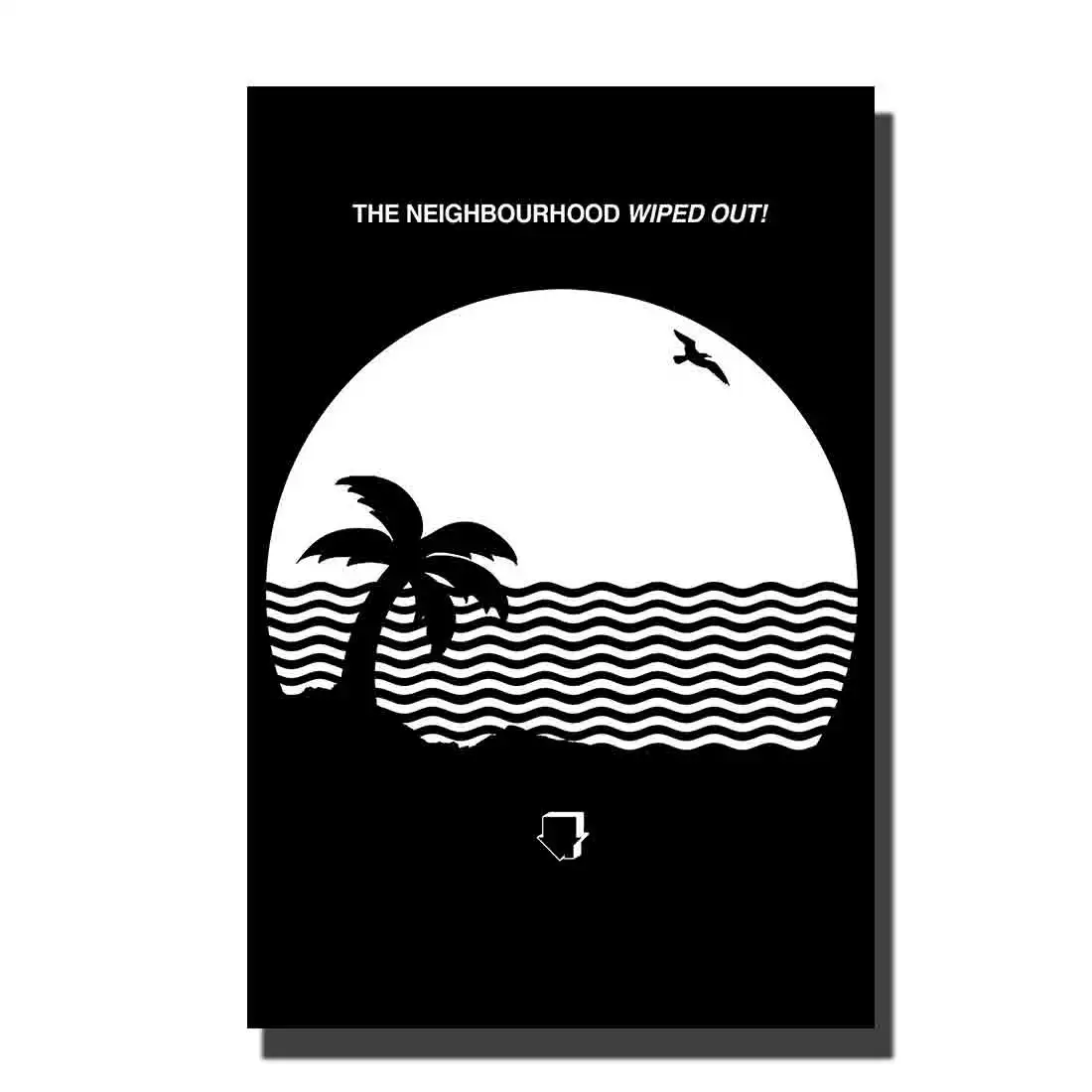 

Poster custom Wall decor 27x40 24x36canvas room decoration The Neighbourhood Wiped Out Custom Rock Music Band
