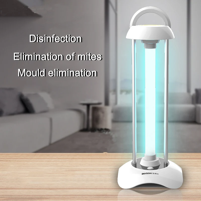 

Newest Portable UV Disinfection Lamp Household Ozone Deodorization Sterilization Light