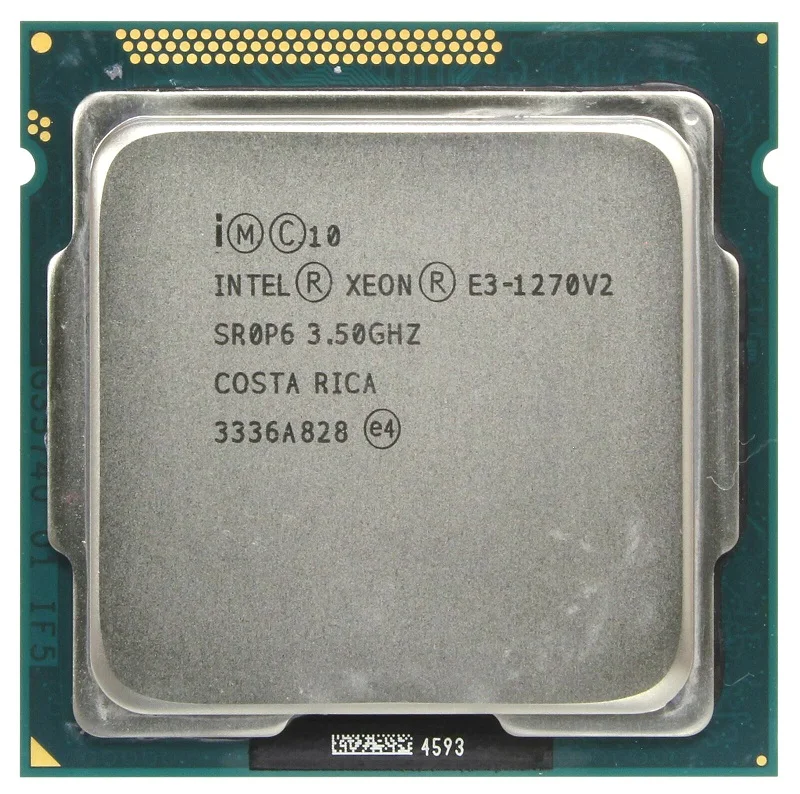 Процессор Intel Xeon E3 1270 V2 3 5 ггц LGA1155 8 мб четырехъядерный процессор SR0P6|intel xeon|xeon e3-1270cpu