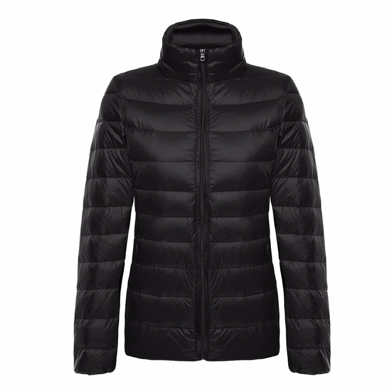 Пуховик женский ультралегкий с перьями 6XL 7XL|coat down|coats coatscoat women |