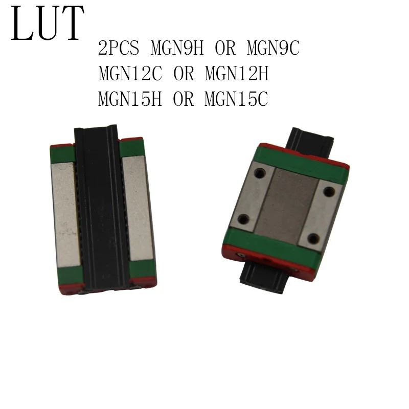 

MGN12H MGN12C linear bearing sliding block match use MGN9 MGN12 MGN15 linear guide for cnc xyz diy engraving machine