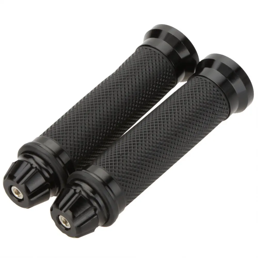 1 pair 7/8 "Ergonomic Aluminum Rubber Gel handle CNC guides Handles for