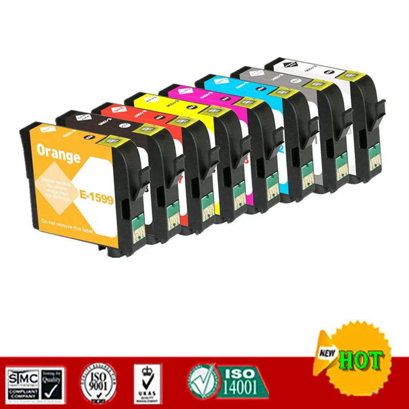 Совместимые чернильные картриджи для Epson T1590 T1599 подходит STYLUS PHOTO R2000 Photo R2000s полный