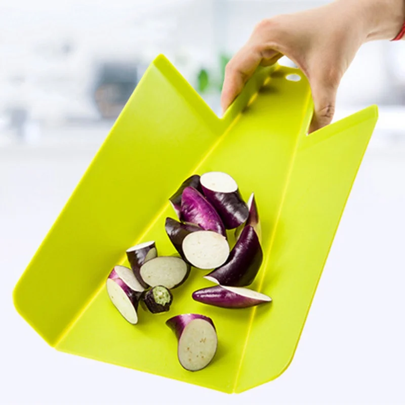 

New Food Grade PP Kitchen Chopping Blocks Foldable Eco-friendly Vegetable Meat Bread Cutting Board