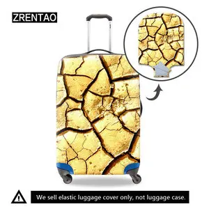 yellow suitcase cover 30inch