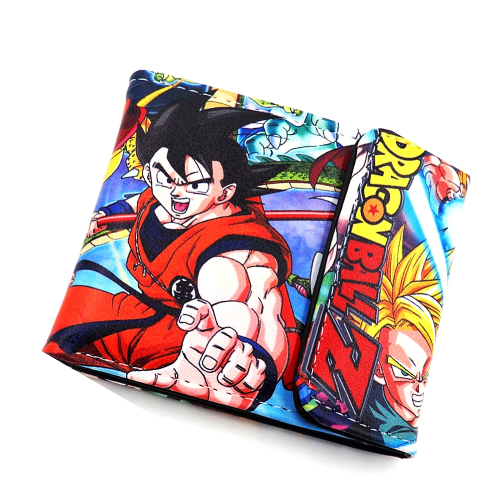 Aliexpress.com : Buy New 2018 Fashion Dragon Ball Z Wallet Japanese Anime Son Goku Student ...