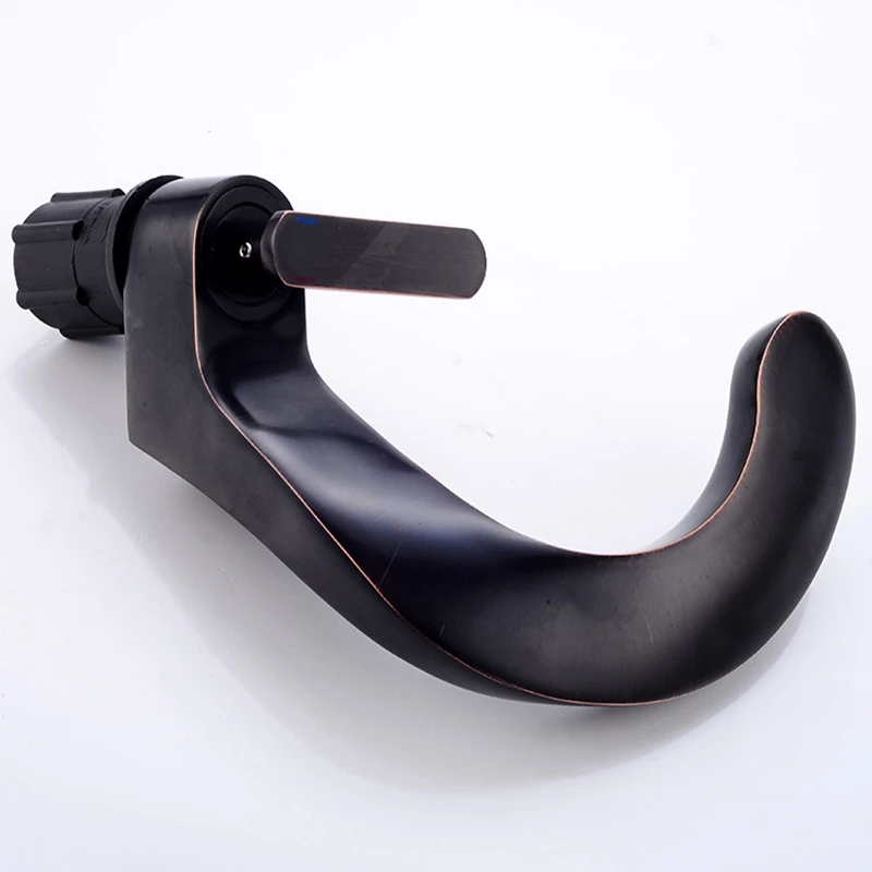 Luxury Copper Single Handle Bathroom Sink Faucet Mixer Tap Basin Faucet