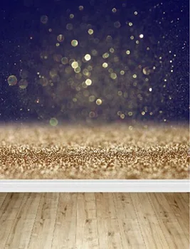 

Fancy 5X7ft shining wall wooden floor vinyl print photo background for portrait studio free shipping