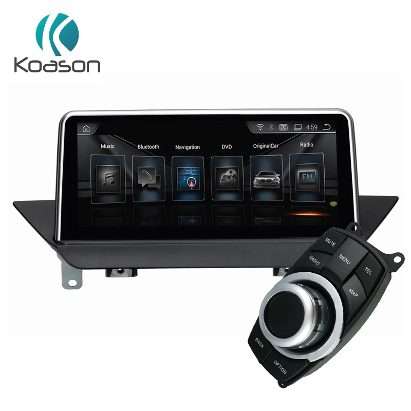 Koason Android 8 1 10 25 &quot ВЫСОКАЯ ЧЁТКОСТЬ Экран gps навигации для BMW X1 E84 2009 2015 Wi Fi BT радио