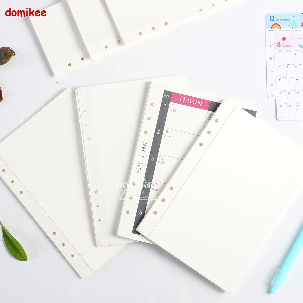 Original Creative 3 Folding Replacement Inner Paper Core For 6 Holes