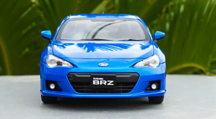 1:18 SUBARU BRZ GT86 усовершенствованная модель автомобиля из сплава литая под давлением металлическая модель игрушечного автомобиля игрушки для мальчиков Коллекция подарков