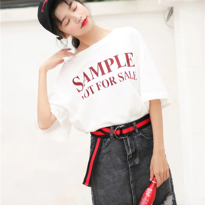 Top Rugod Vendita T Camicia Campione Camicie Fashion Bianco Grigio Cotone Harajuku Di Shirt Donne Le Stampa In Per Signora Tee Della Non Casual 8rrR7nqI4
