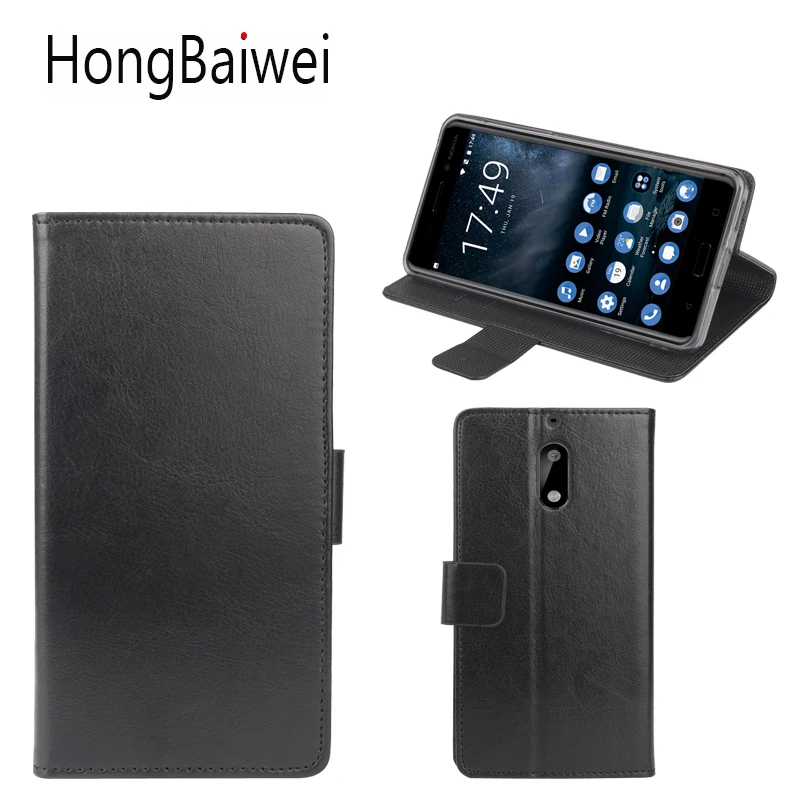 

Luxury Leather Case For Nokia 5 Flip Phone Cover Case High version For Nokia 6 3 540 640 650 730 950 950 XL Mobile Phone Cover