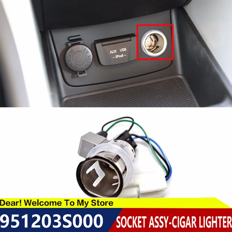 

Cigar Lighter Plug Socket Assy For 2011-2014 Sonata YF I45 951203S000