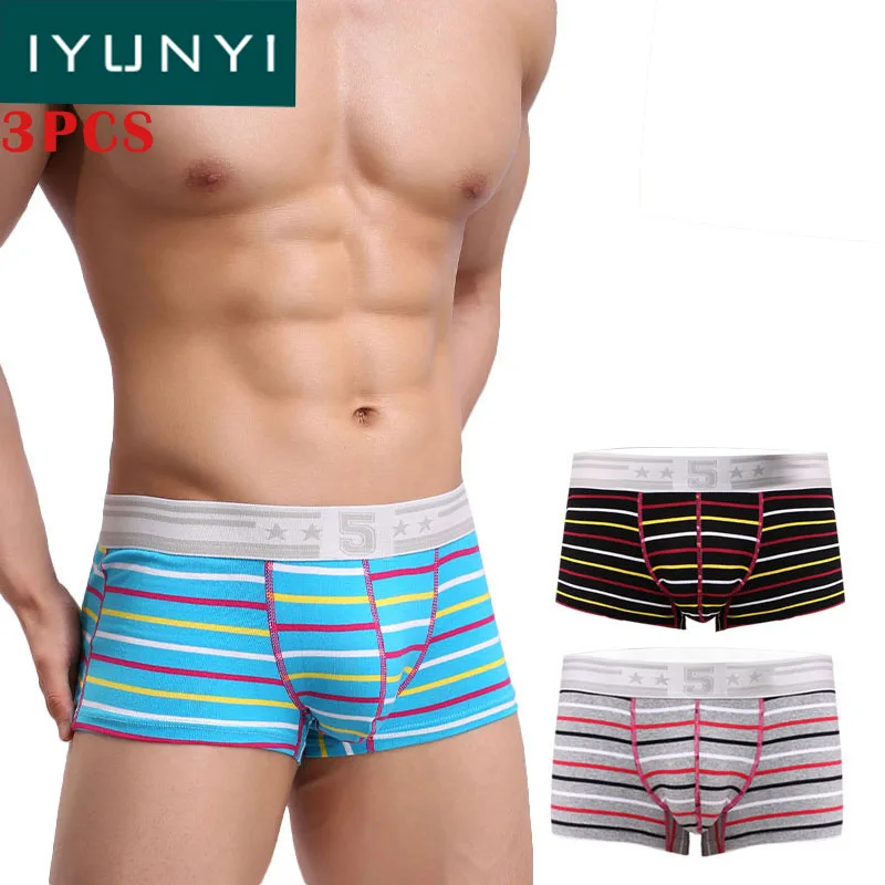 3 Pcslot IYUNYI Male Cotton Underwear Men Underwear Cotton Striped Men Boxers Shorts Underpants Men Cueca Boxers Underwear 3 Pcslot IYUNYI Male Cotton Underwear Men Underwear Cotton Striped Men Boxers Shorts Underpants Men Cueca Boxers Underwear