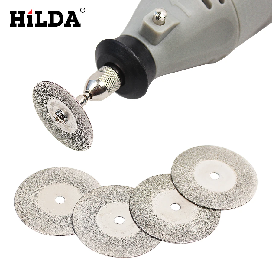 HILDA-10pcs-set-30mm-Mini-Diamond-Saw-Blade-Silver-Cutting-Discs-with-2X-Connecting-Shank-for (3)