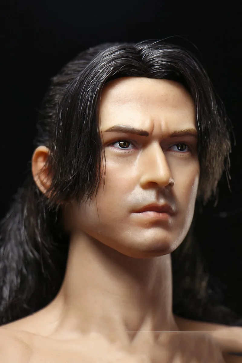 Стиль 1/6 весы Takeshi Kaneshiro Мужская голова лепить для 12 дюймов фигурки