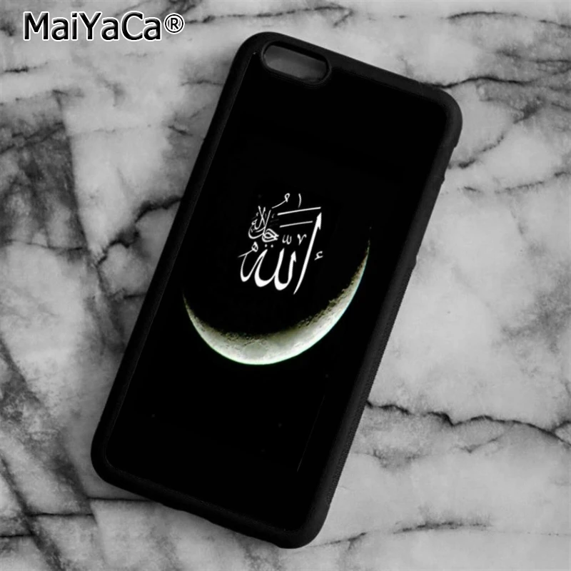 MaiYaCa мусульманский ислам бисмилла Алла чехол для телефона чехол для iPhone 5 6s 7 8 plus 11 pro X XR XS max samsung S6 S7 edge S8 S9 S10