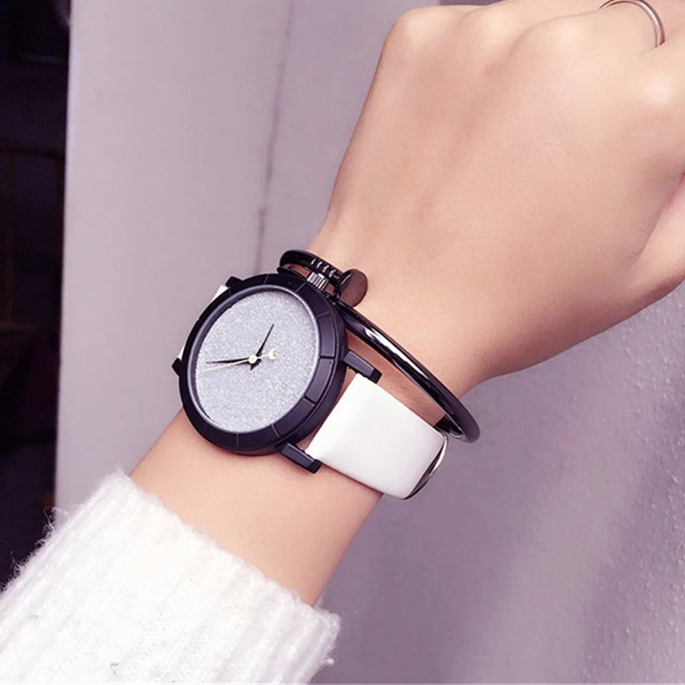 

Starry Sky Ladies Watch Luxury Brand Quartz Women Fashion Black Wrist Watches Minimalis Clock Reloj Mujer 2019 Relogio Feminino